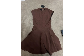 Zara brown dress